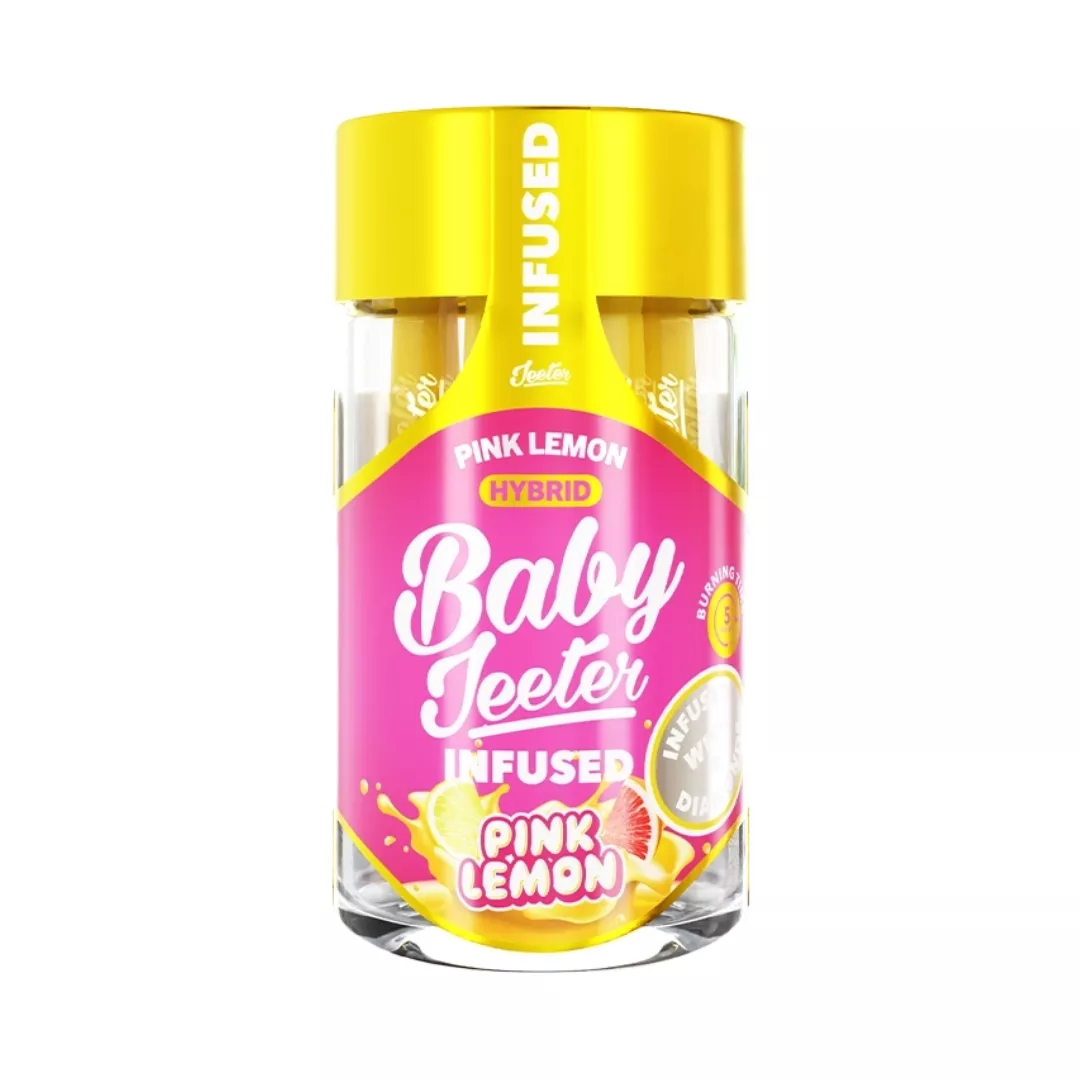 PINK LEMON INFUSED PRE-ROLL 5 PACK 2.5G