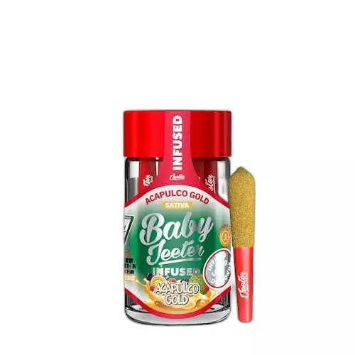 BABY JEETER INFUSED PREROLL 5PK [2.5G] ACAPULCO GOLD