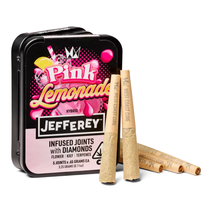JEFFEREY INFUSED PREROLL 5PK [3.25G] PINK LEMONADE