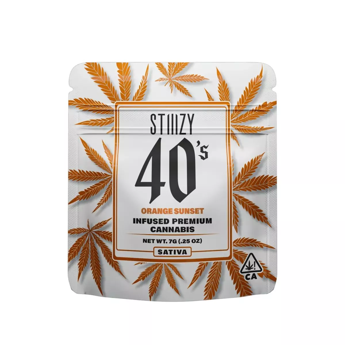 INFUSED 40'S FLOWER [7G] ORANGE SUNSET - 7 G product image