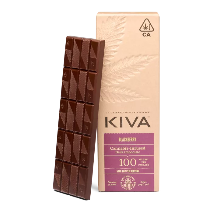 CHOCOLATE BAR [100MG] BLACKBERRY DARK CHOCOLATE