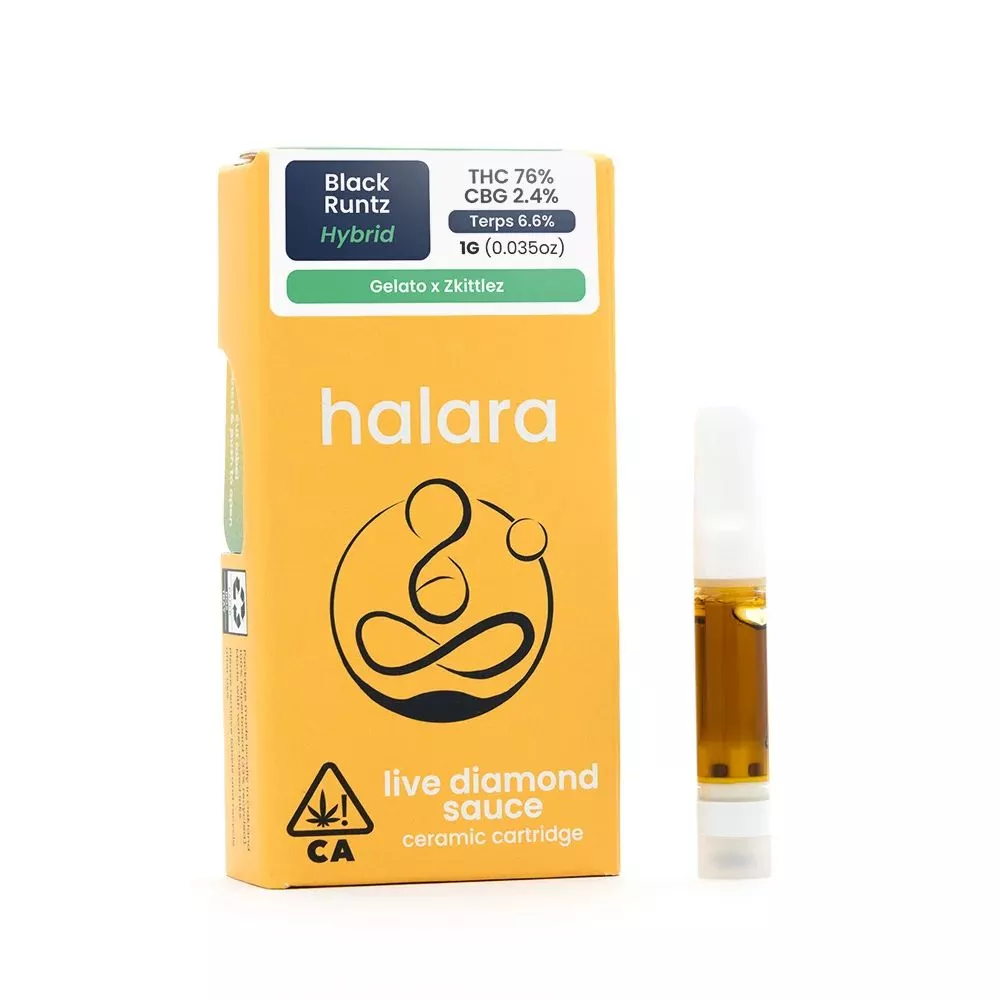 LIVE DIAMOND SAUCE CARTRIDGE [1G] BLACK RUNTZ