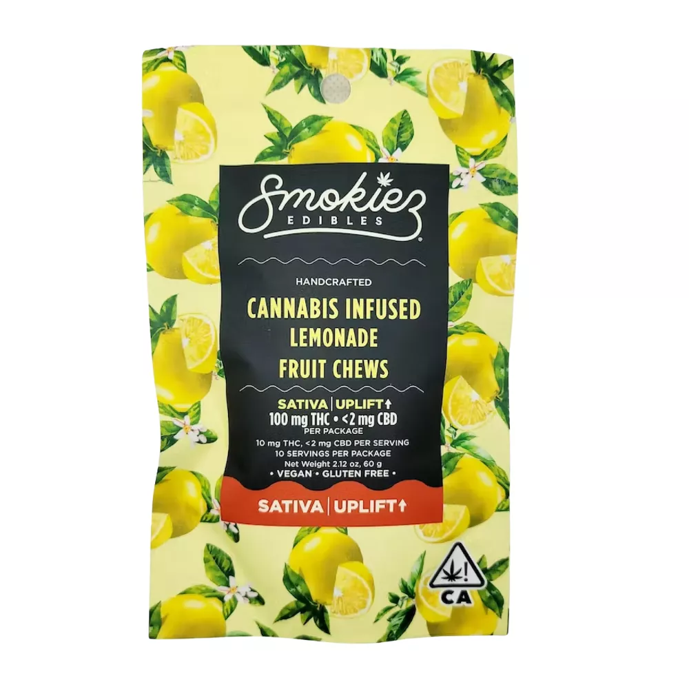 FRUIT CHEWS 10PK [100MG] LEMONADE