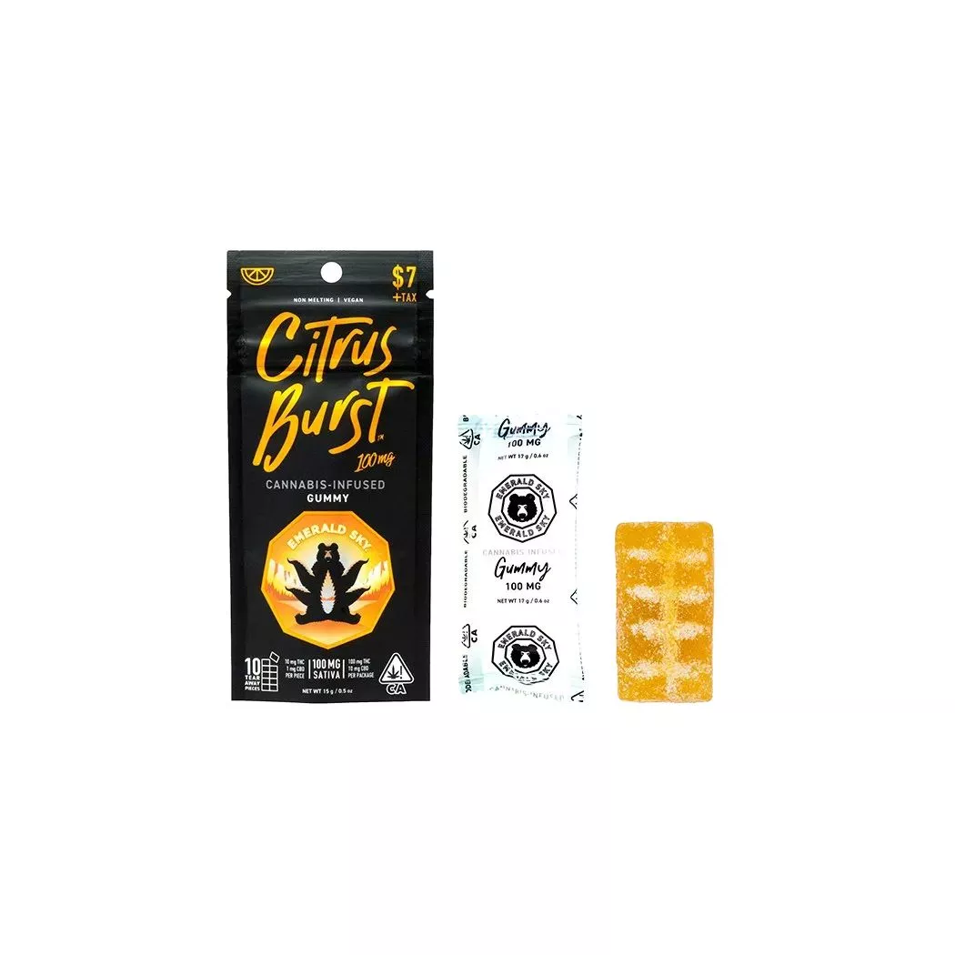 GUMMY SINGLE [100MG] CITRUS BURST - 100 MG product image