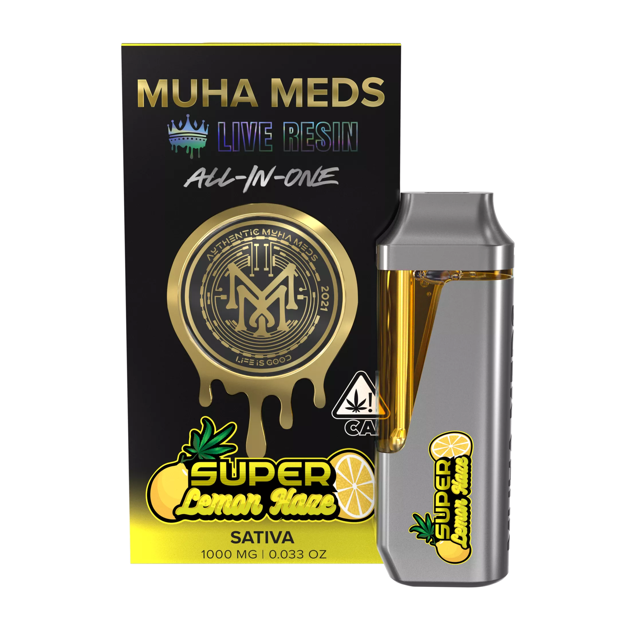 SUPER LEMON HAZE LIVE RESIN ALL IN ONE 1G