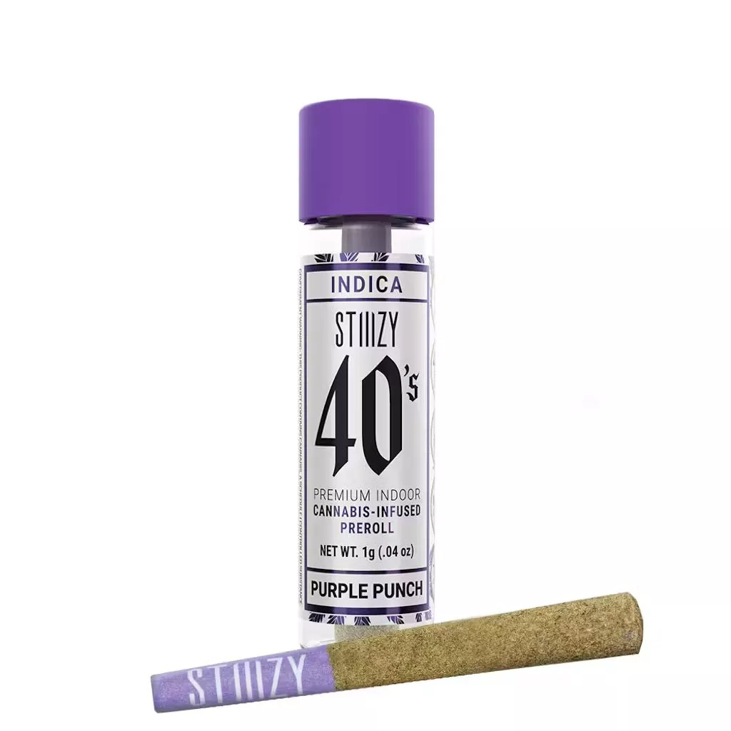 INFUSED 40'S PREROLL [1G] PURPLE PUNCH product image