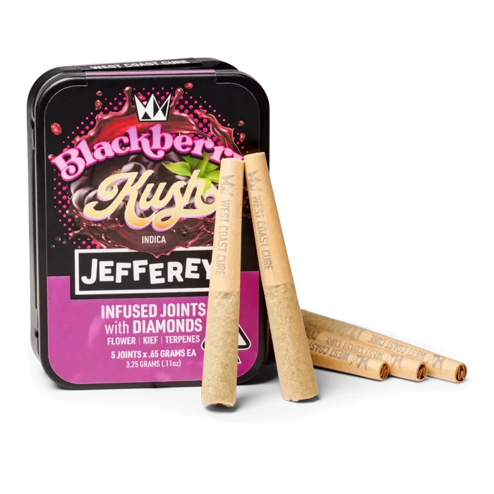 JEFFEREY INFUSED PREROLL 5PK [3.25G] BLACKBERRY KUSH