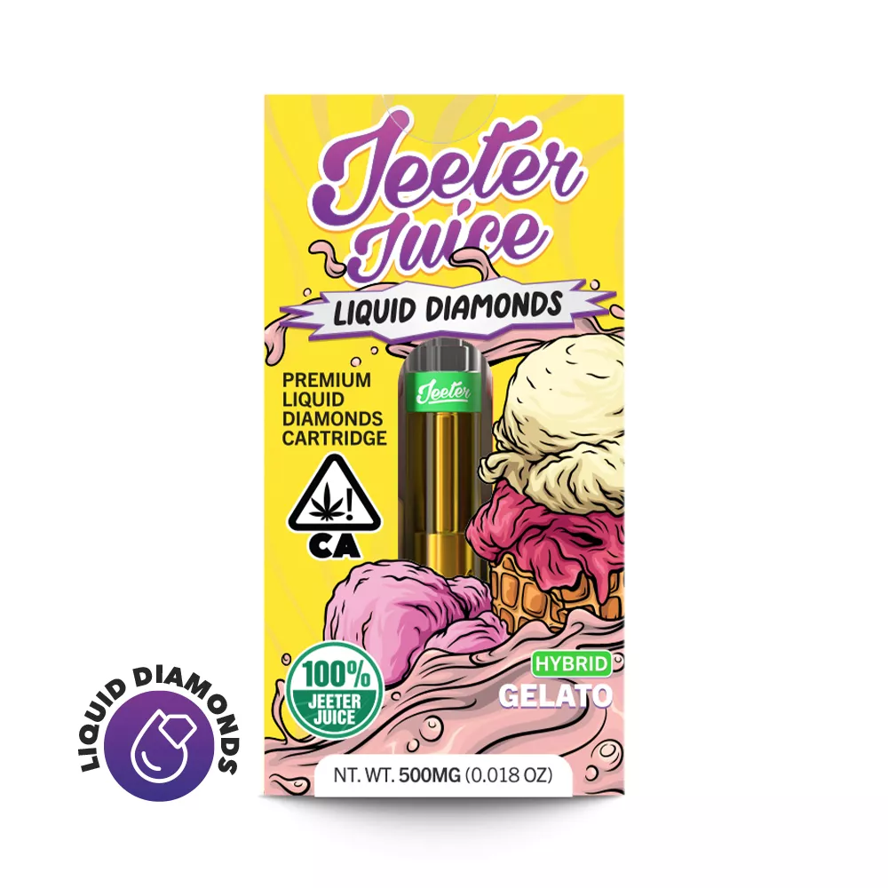 GELATO LIQUID DIAMONDS CARTRIDGE 1000MG - 1000 MG product image