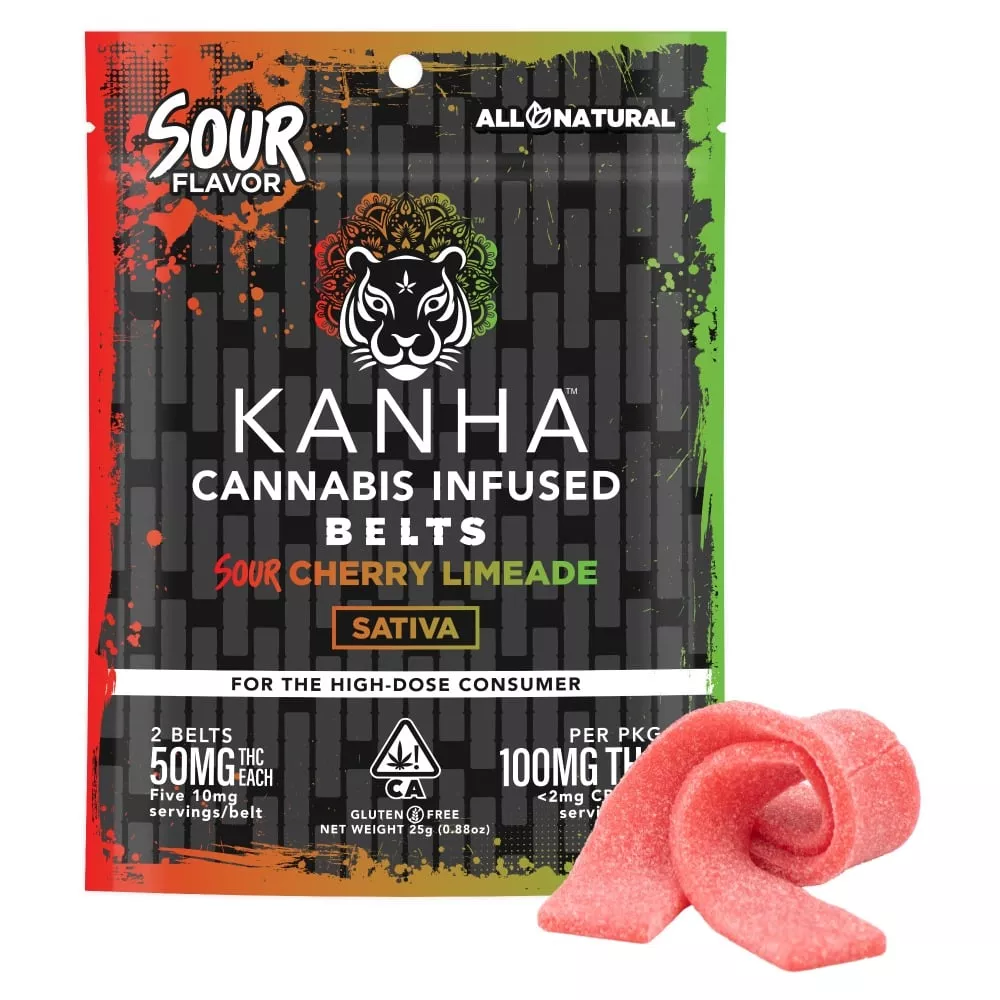 CHERRY LIMEADE SOLVENTLESS ROSIN BELT 4 PACK 100MG