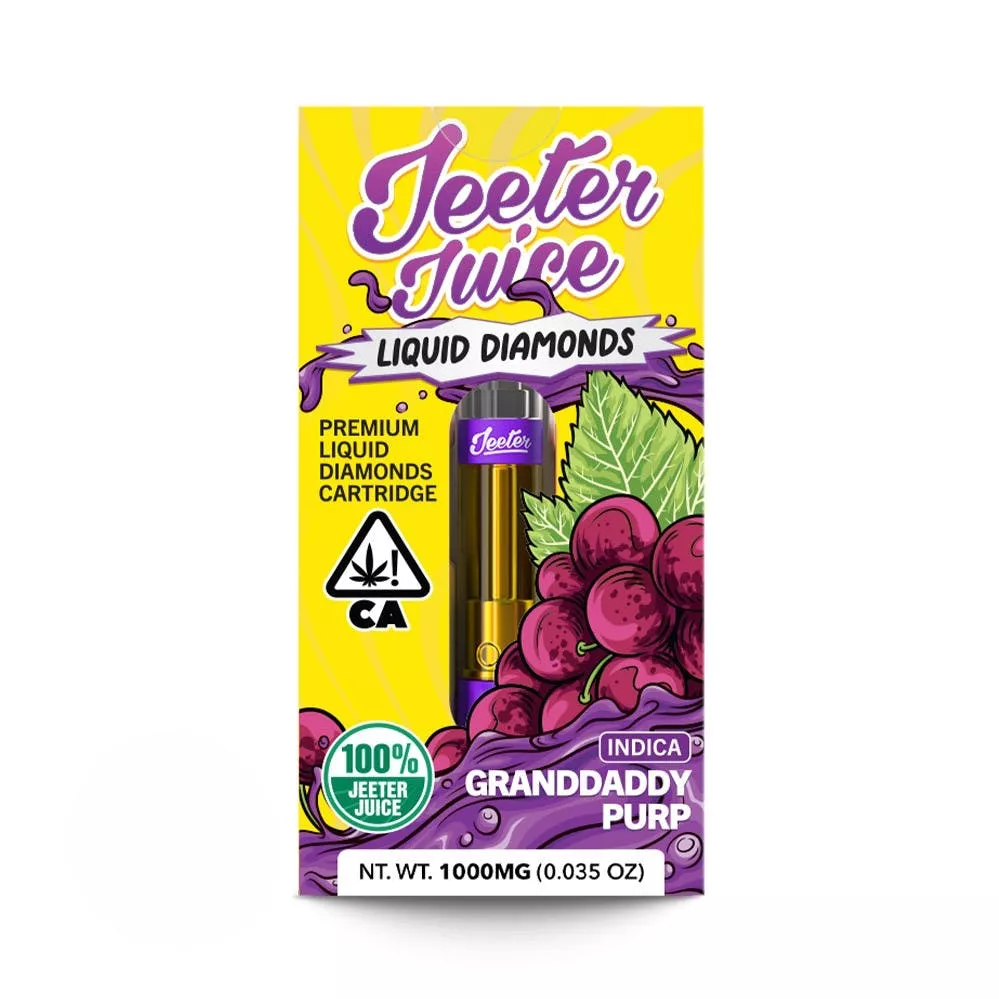 LIQUID DIAMONDS CARTRIDGE [1G] GRANDDADDY PURP product image