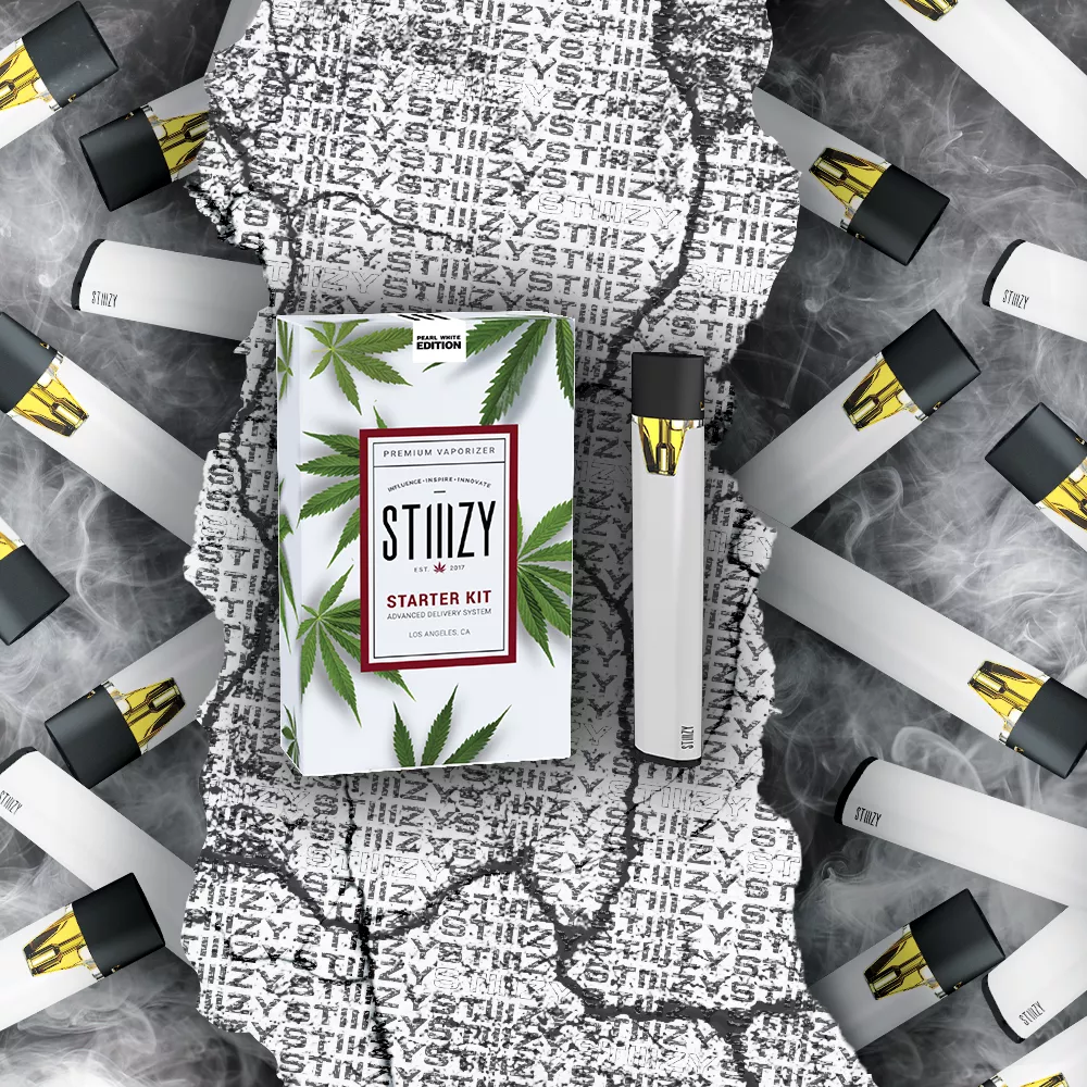 PEARL WHITE PRO STIIIZY BATTERY