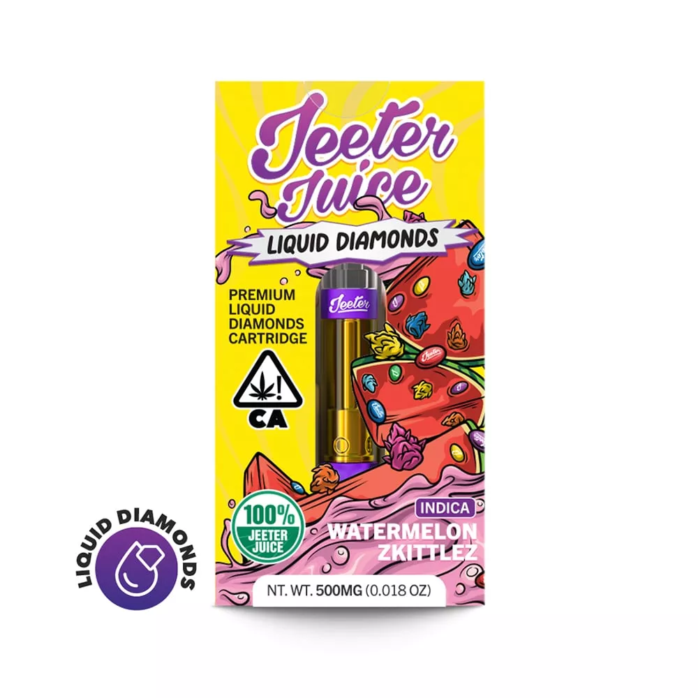 WATERMELON ZKZ LIQUID DIAMONDS CARTRIDGE 1000MG