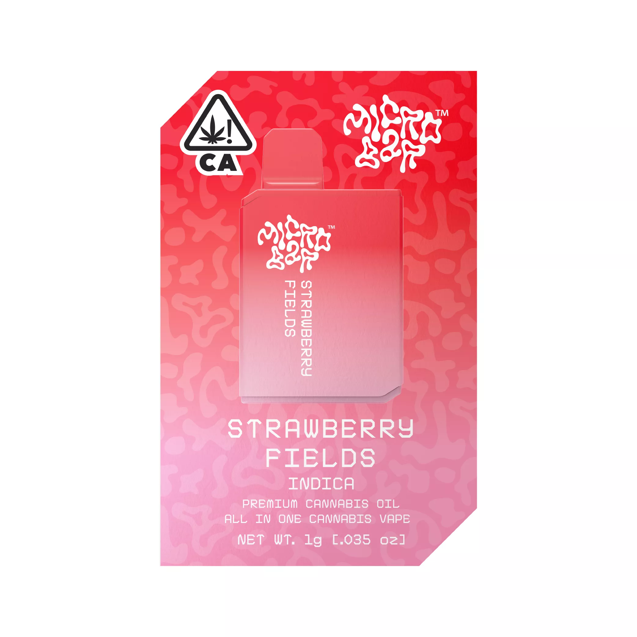 STRAWBERRY FIELDS AIO 1000MG - 1000 MG product image