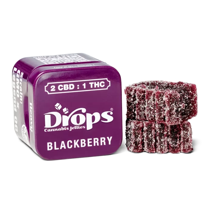 LIVE ROSIN GUMMY 2PK [100MG] 1:2 THC:CBD BLACKBERRY