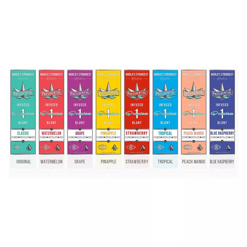 PRESIDENTIAL - XXX INFUSED MINI BLUNTS 3 PK 2.1G