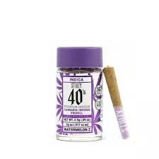 INFUSED 40'S PREROLL 5PK [2.5G] WATERMELON Z product image
