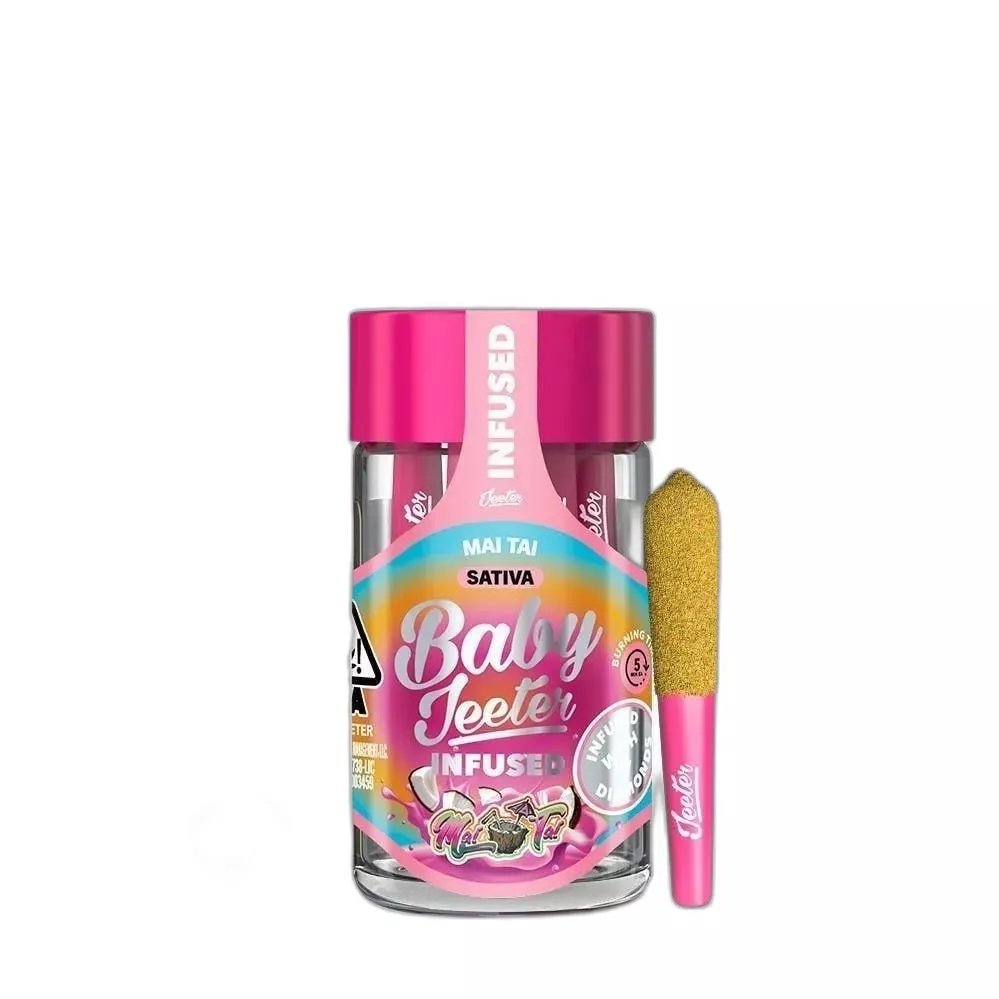 BABY JEETER INFUSED PREROLL 5PK [2.5G] MAI TAI