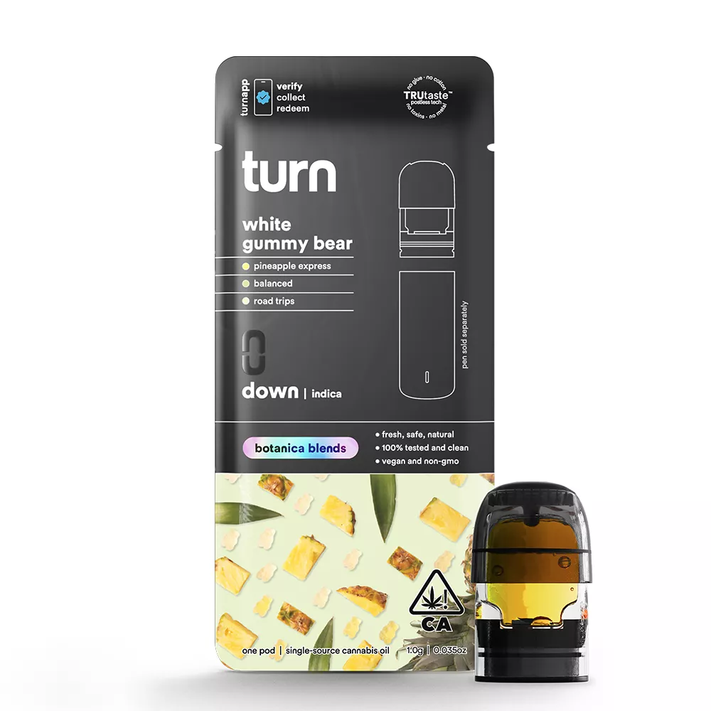 WHITE GUMMY BEAR POD 1000MG