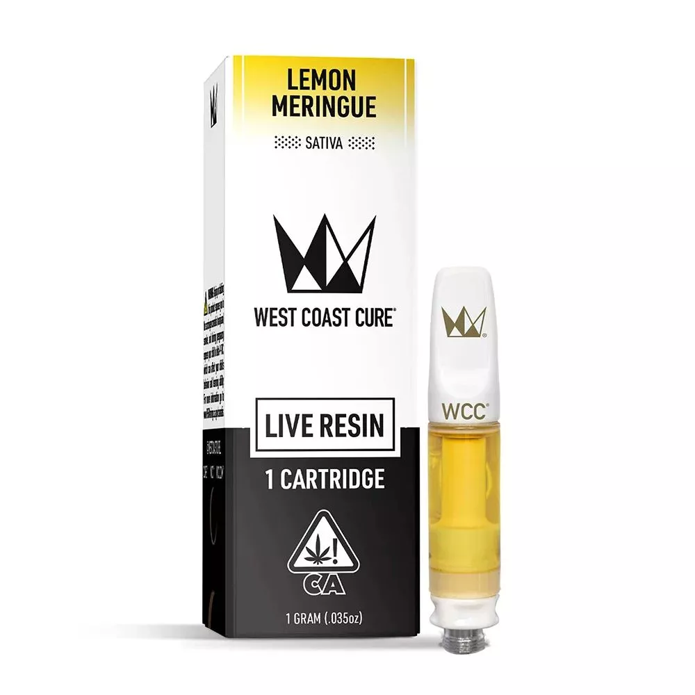 LIVE RESIN CARTRIDGE [1G] LEMON MERINGUE