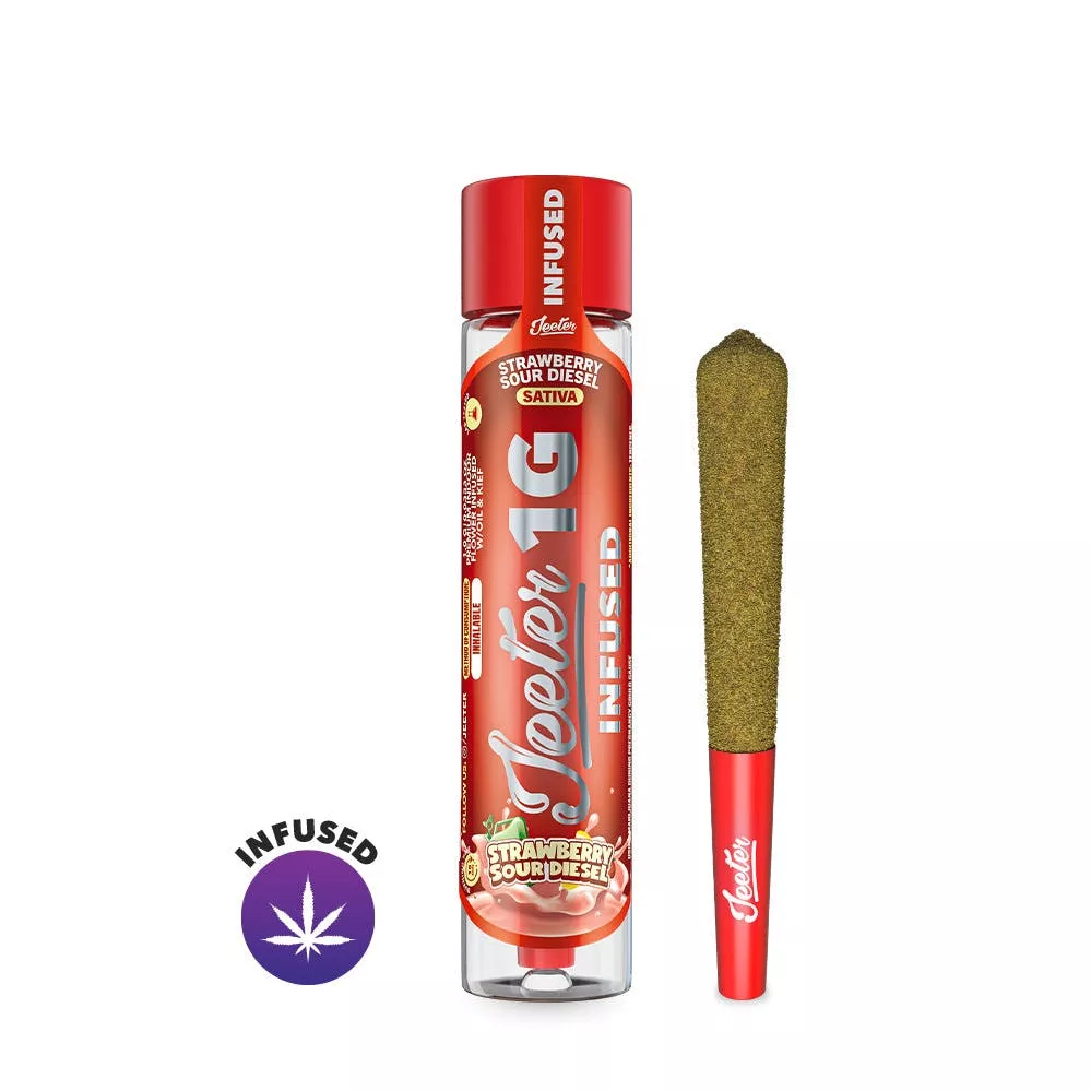JEETER INFUSED PREROLL [1G] STRAWBERRY SOUR DIESEL product image