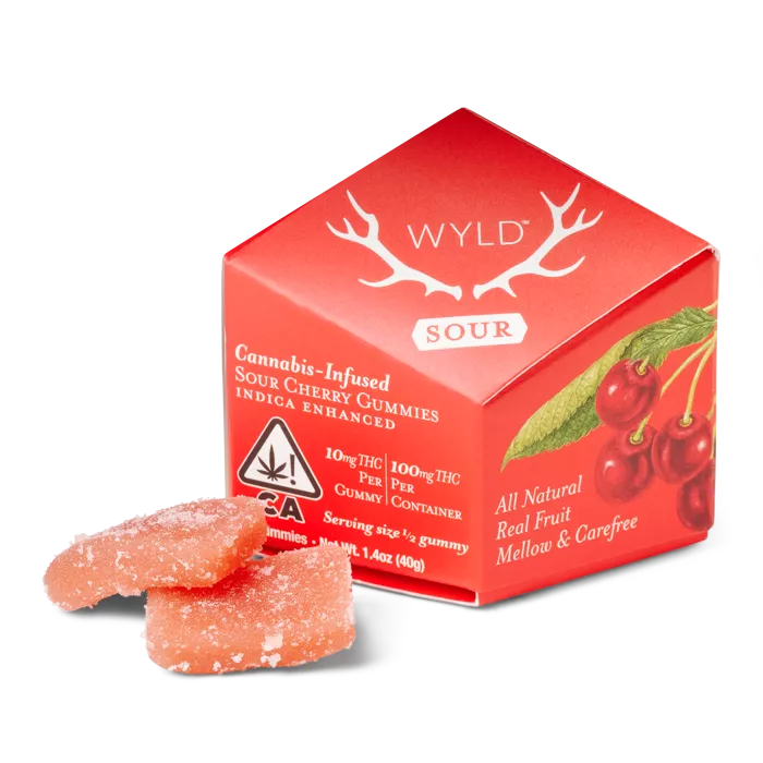 GUMMIES 10PK [100MG] SOUR CHERRY product image