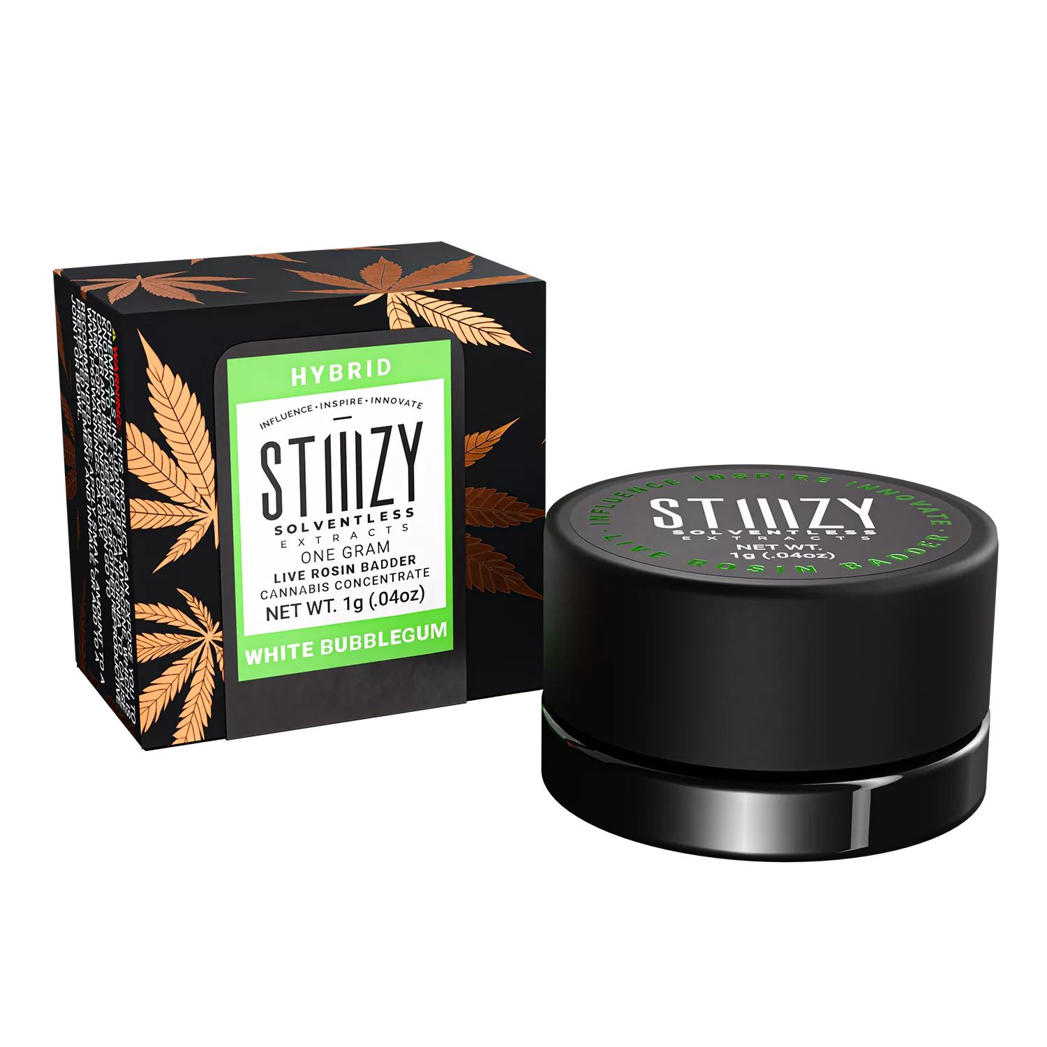 WHITE BUBBLEGUM ROSIN 1G