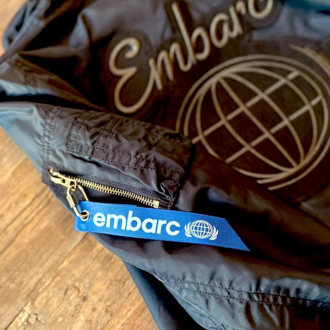 Custom embarc Alpha Industries flight jacket product image