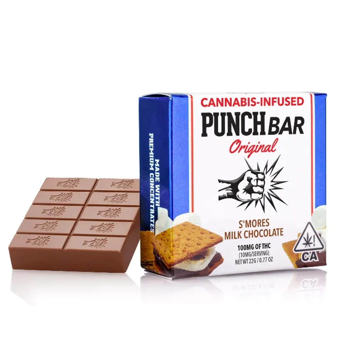 S'MORES MILK CHOCOLATE BAR SINGLE 100MG