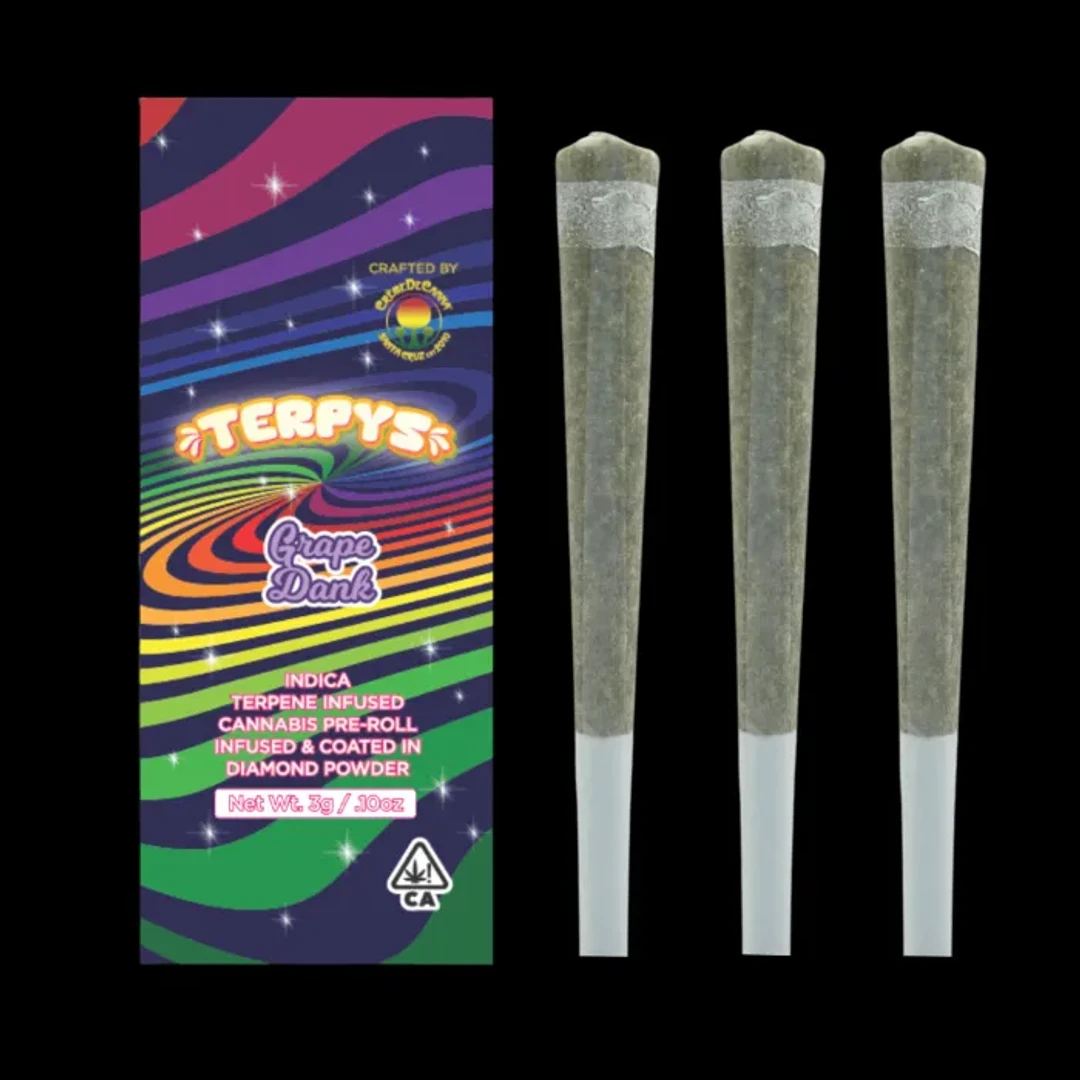 GRAPE DANK TERPYS 3G PREROLL - 3 G