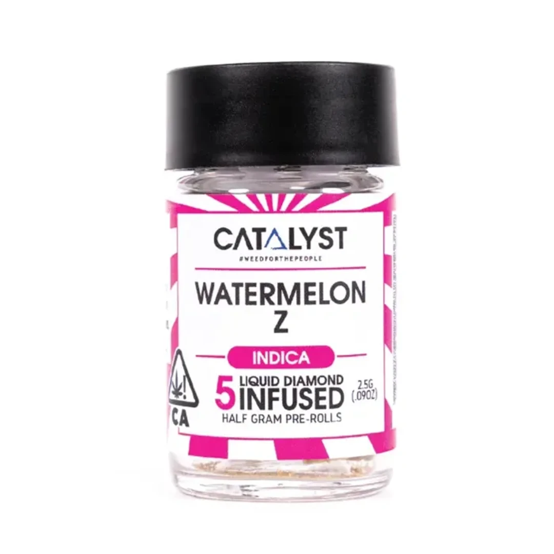 WATERMELON Z INFUSED PREROLL 5 PACK 2.5G