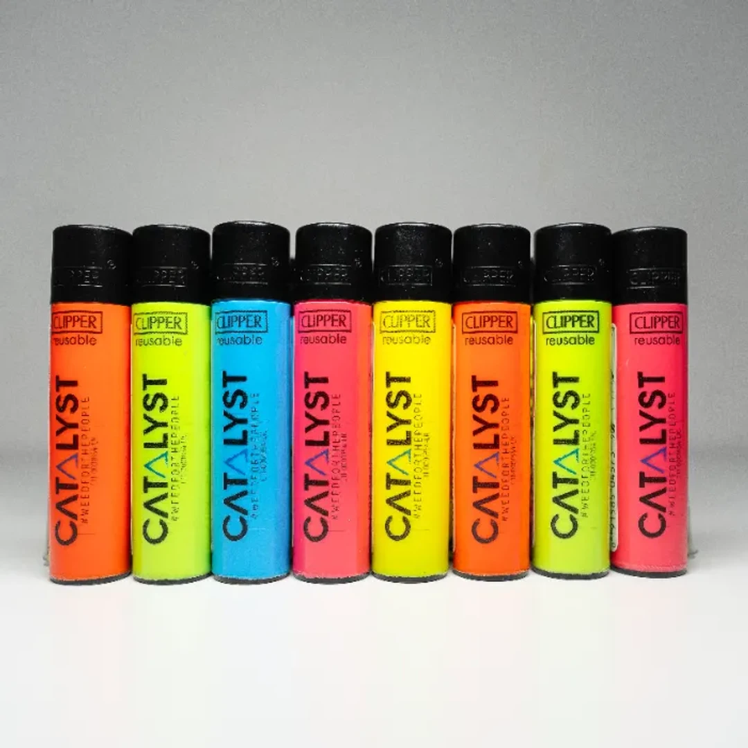 CATALYST CLIPPER LIGHTER (NEON ASSORTED)
