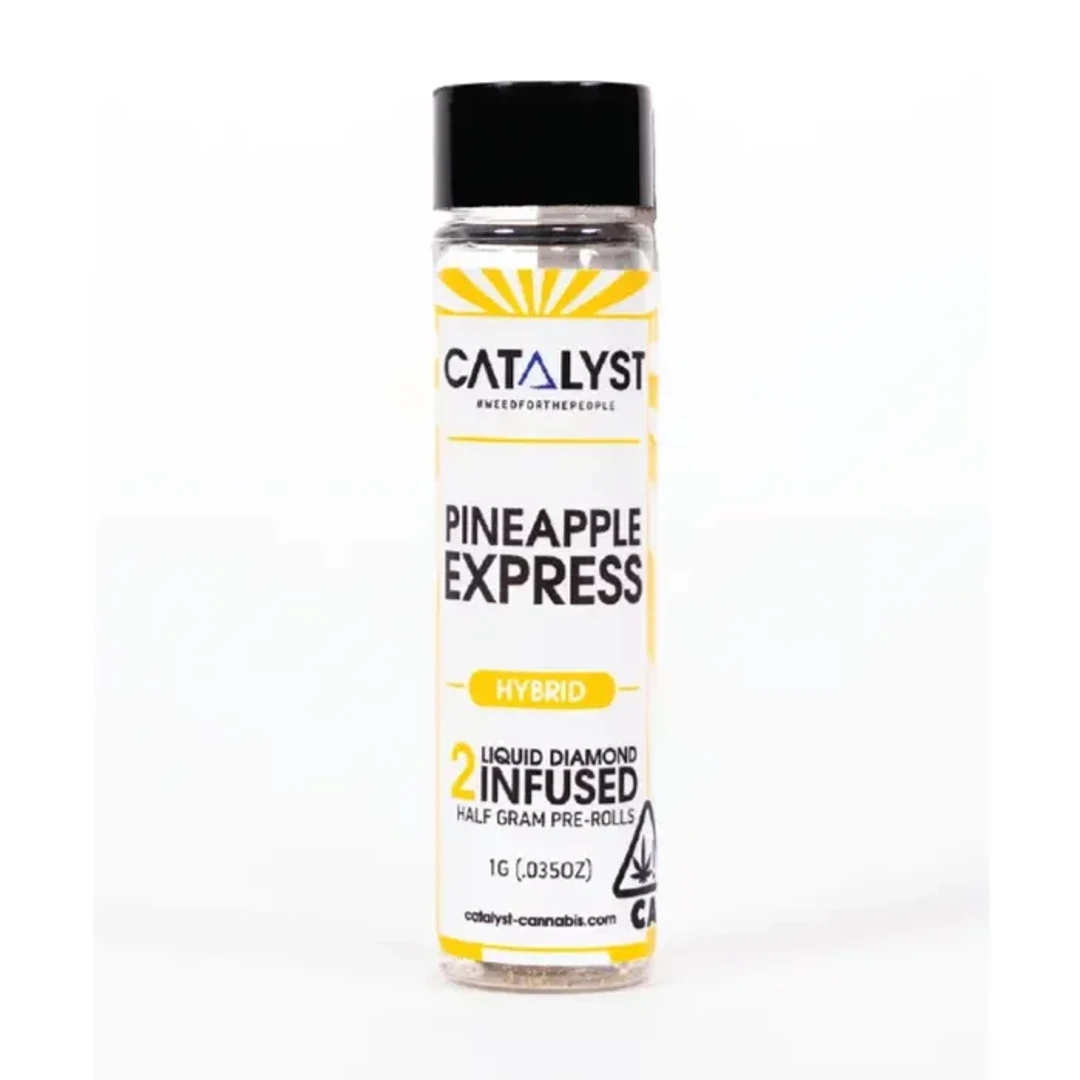 PINEAPPLE EXPRESS INFUSED PRE-ROLL 2PK 1G