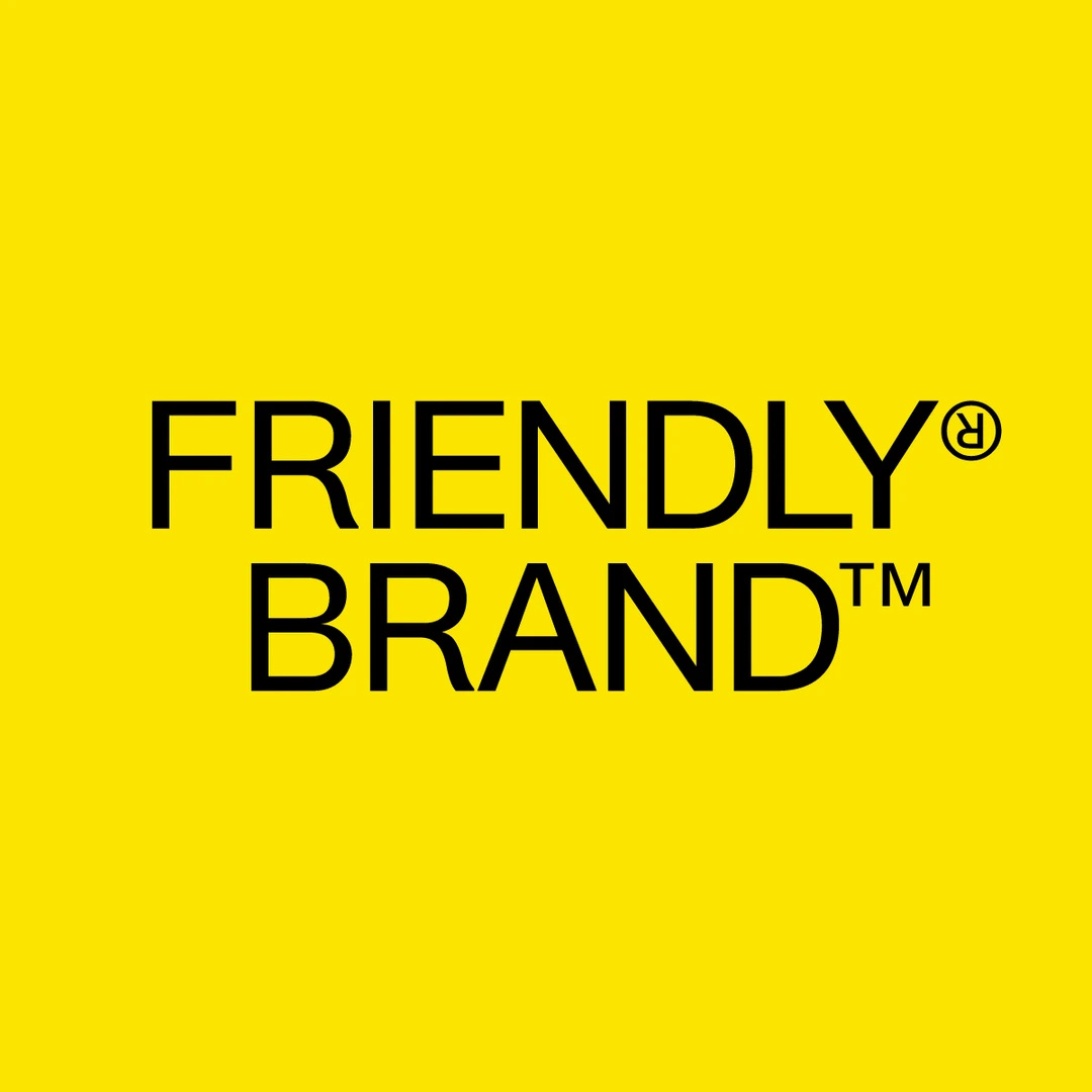 FRIENDLY BRAND logo