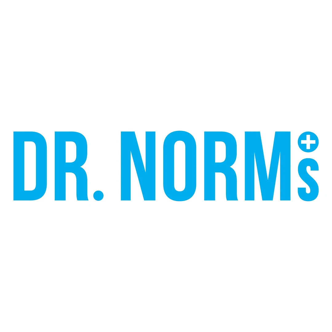 DR. NORM'S logo