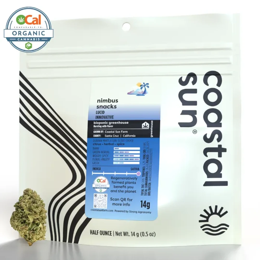 COASTAL SUN - NIMBUS SNACKS 14G