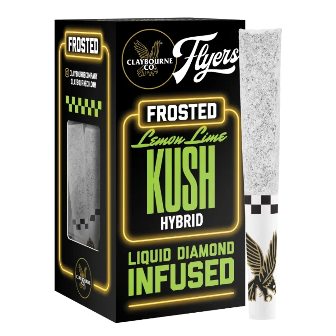LEMON LIME KUSH INFUSED PRE-ROLL 5 PACK 2.5G