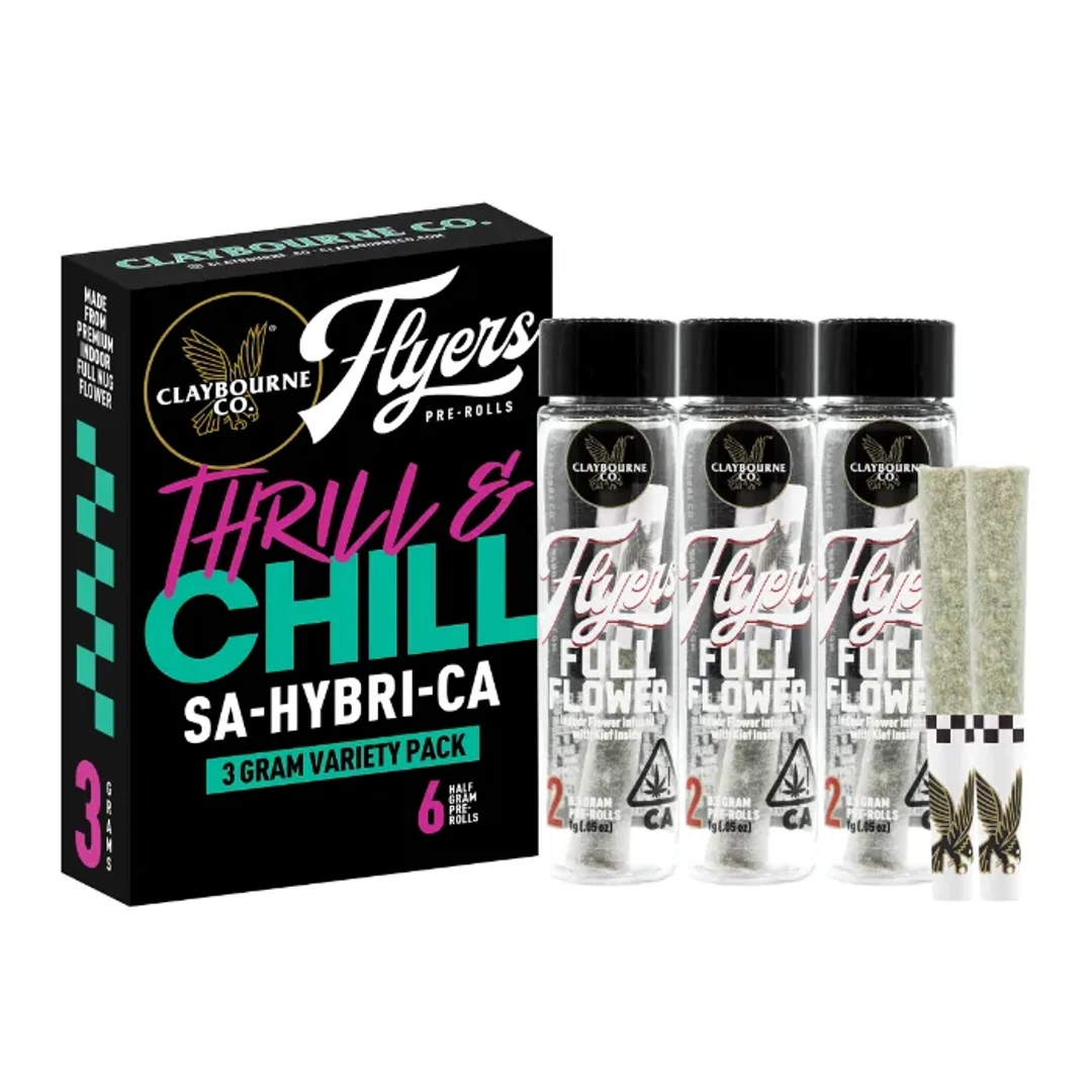 THRILL AND CHILL PRE-ROLL 6PK 3G