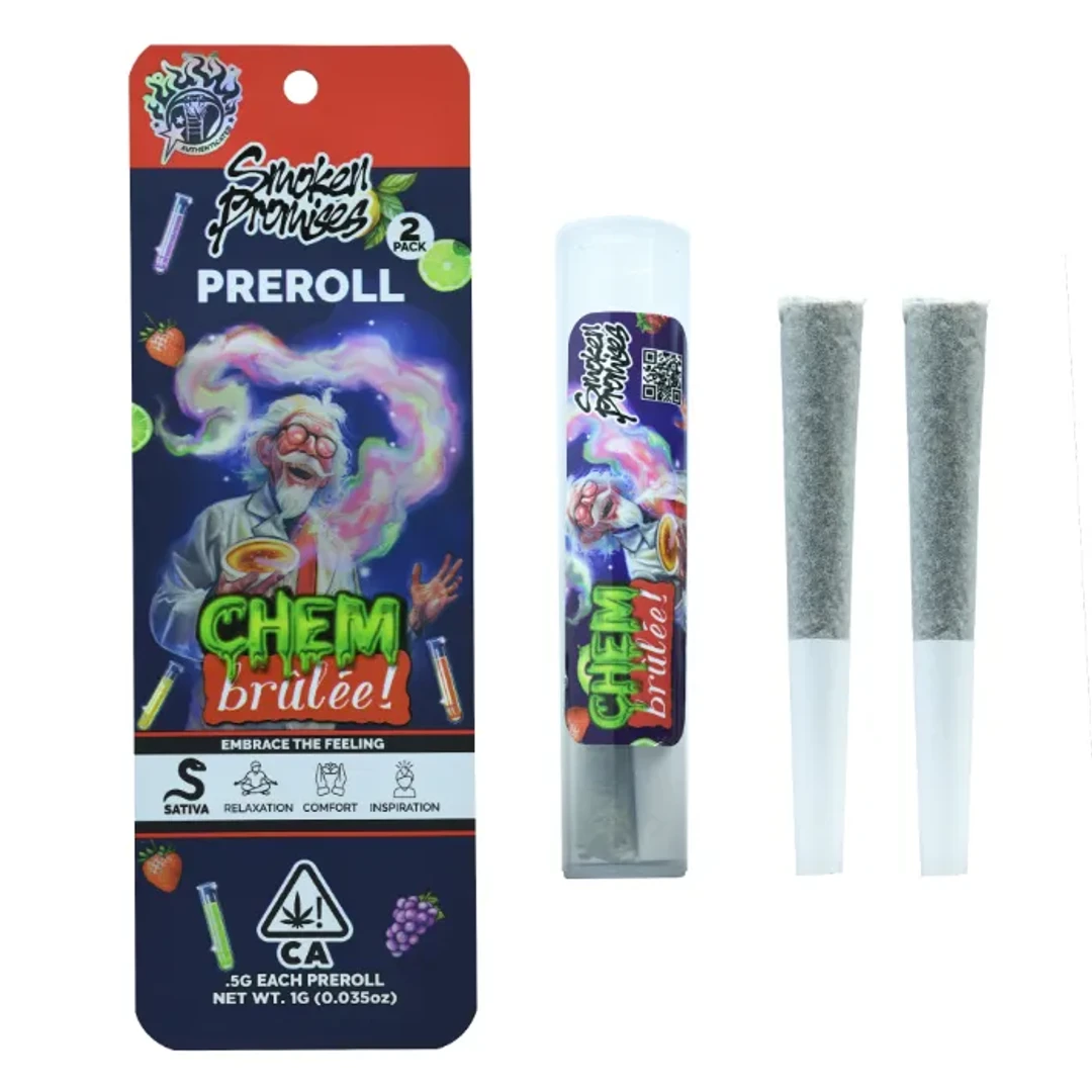 CHEM BRULEE  PREROLL 2 PACK 1G - 1 g - 2 Pack