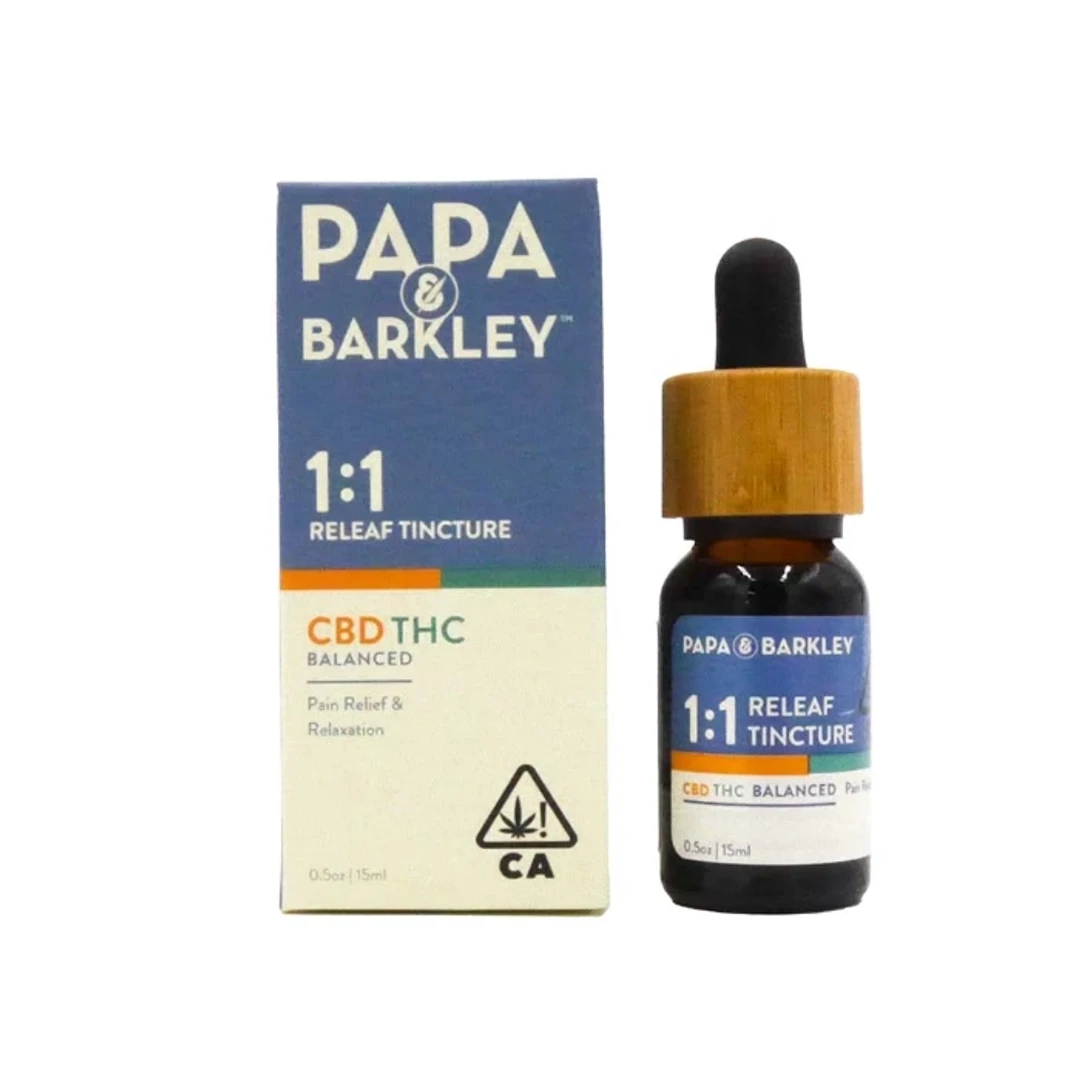 1:1 BALANCE CBD:THC RELEAF TINCTURE 15ML