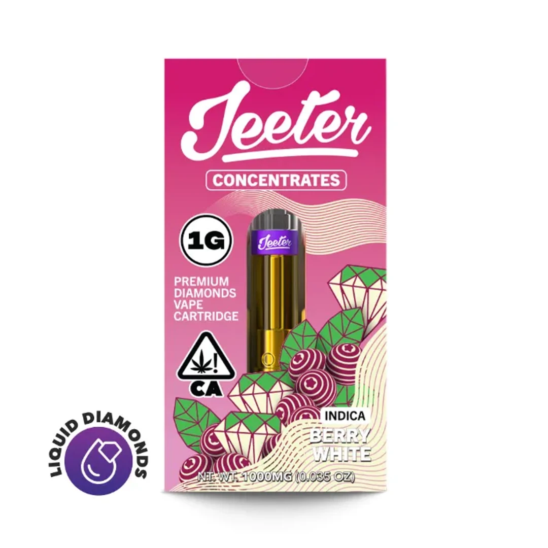 BERRY WHITE LIQUID DIAMONDS CARTRIDGE 1000MG - 1000 mg