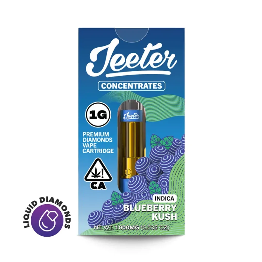 BLUEBERRY KUSH LIQUID DIAMONDS CARTRIDGE 1G