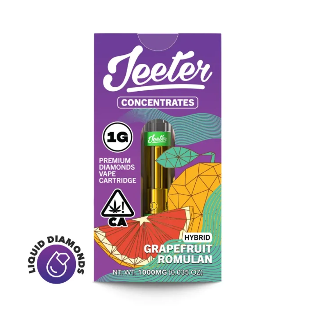 GRAPEFRUIT ROMULAN LIQUID DIAMONDS CARTRIDGE 1000MG - 1000 MG