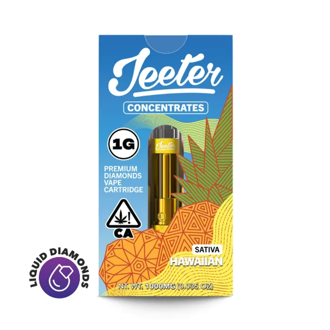 HAWAIIAN LIQUID DIAMONDS CARTRIDGE 1000MG - 1000 mg