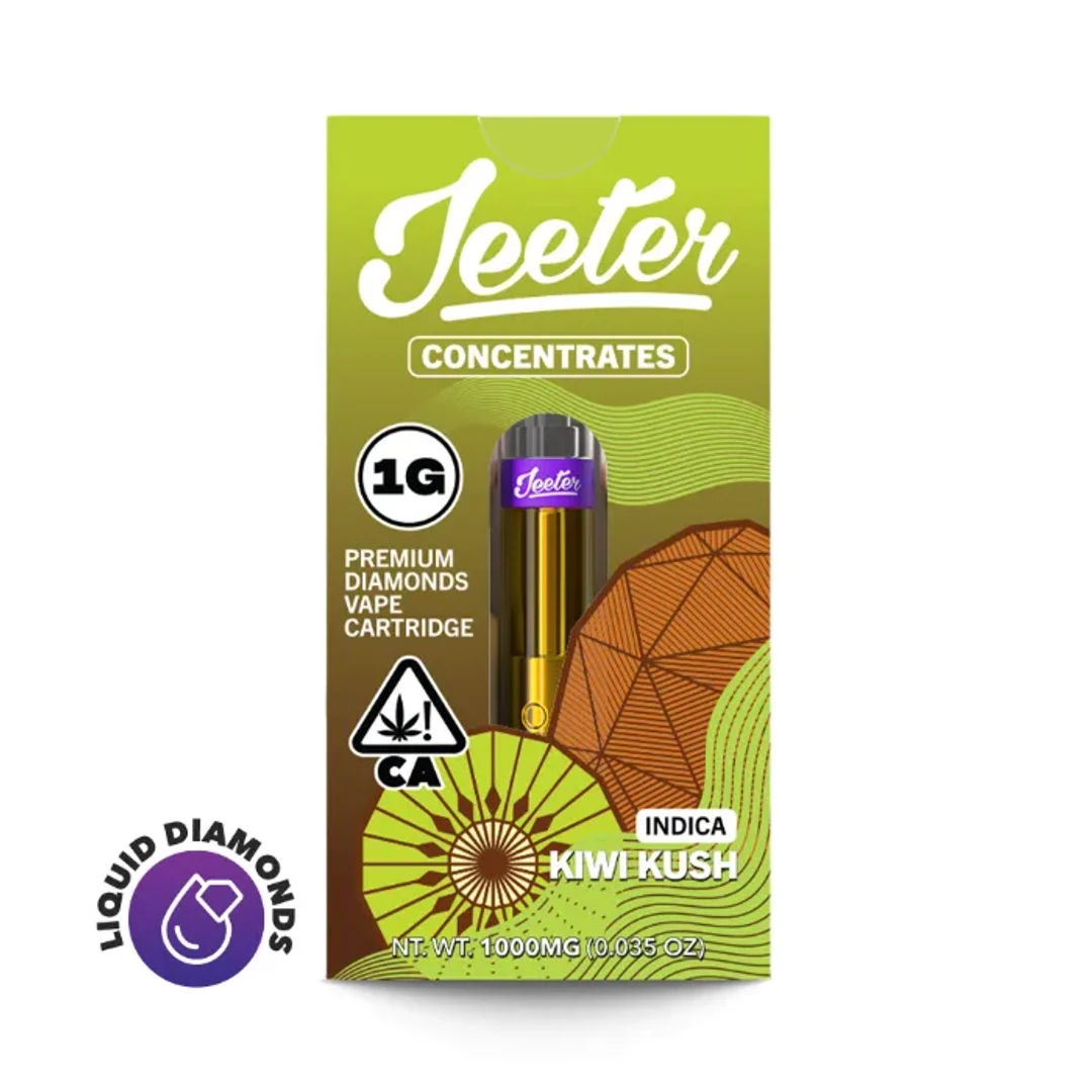 KIWI KUSH LIQUID DIAMONDS CARTRIDGE 1000MG - 1000 MG