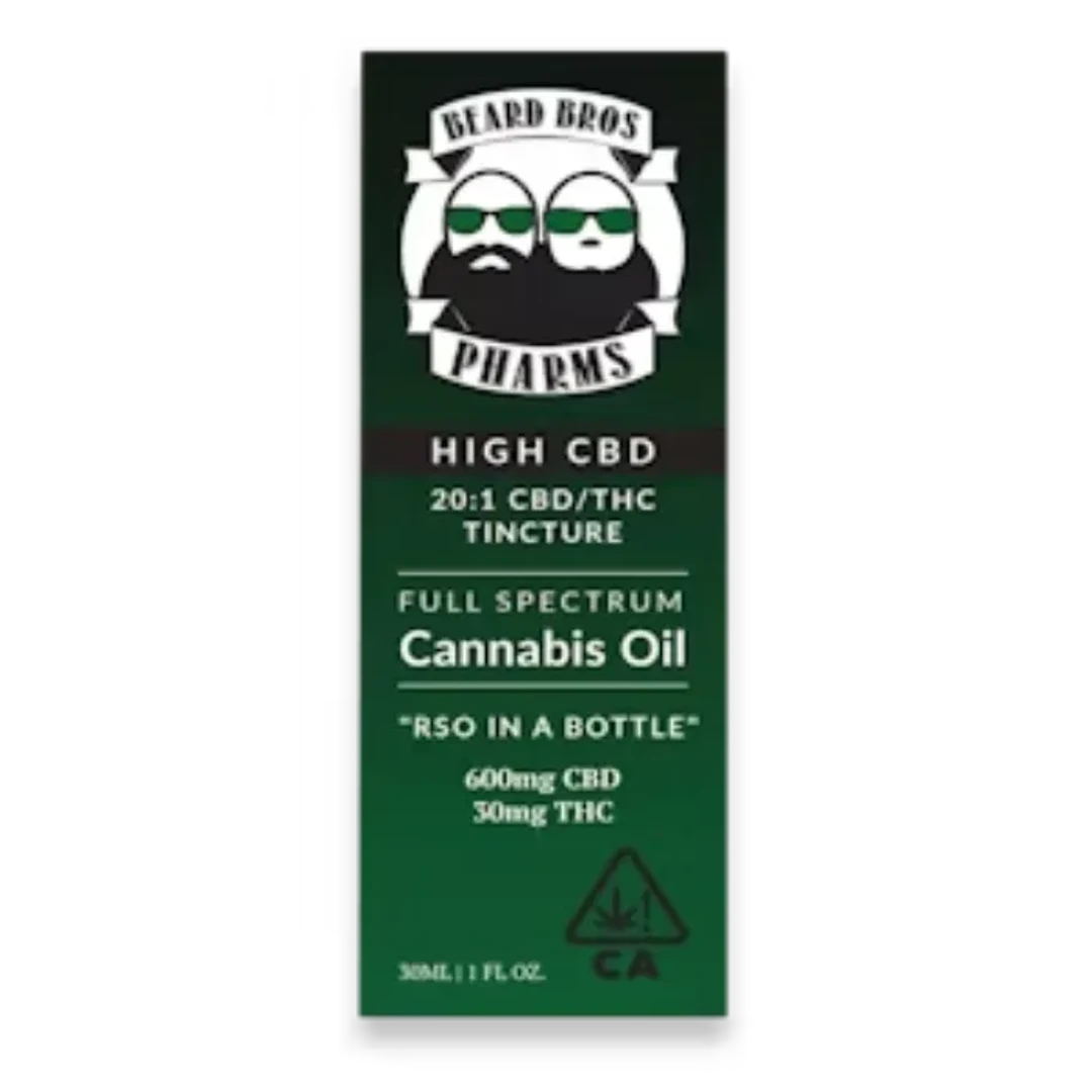 HIGH CBD 20:1 CBD:THC TINCTURE 30MG