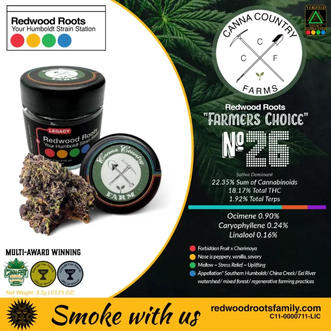 FARMER'S CHOICE FLOWER [3.5G] #26 BY CANNA COUNTRY - 3.5 G product image