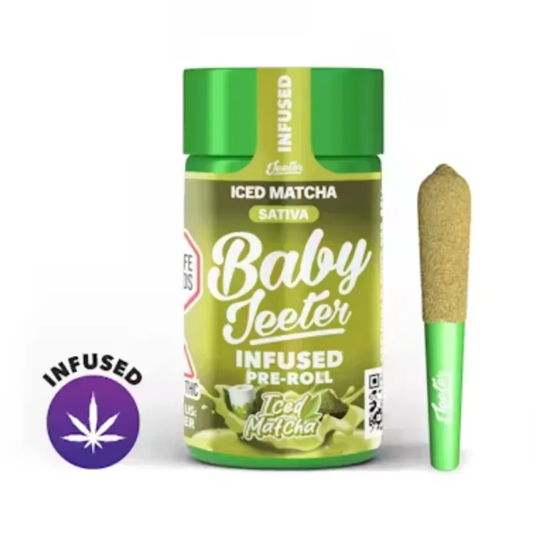 JEETER - MATCHA INFUSED PREROLLS 5 PACK 2.5G