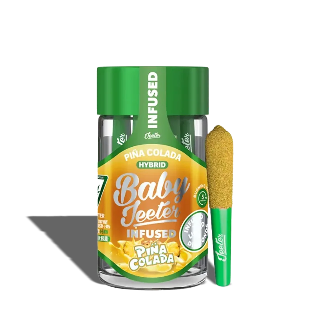 JEETER - PINA COLADA INFUSED PREROLLS 5 PACK 2.5G