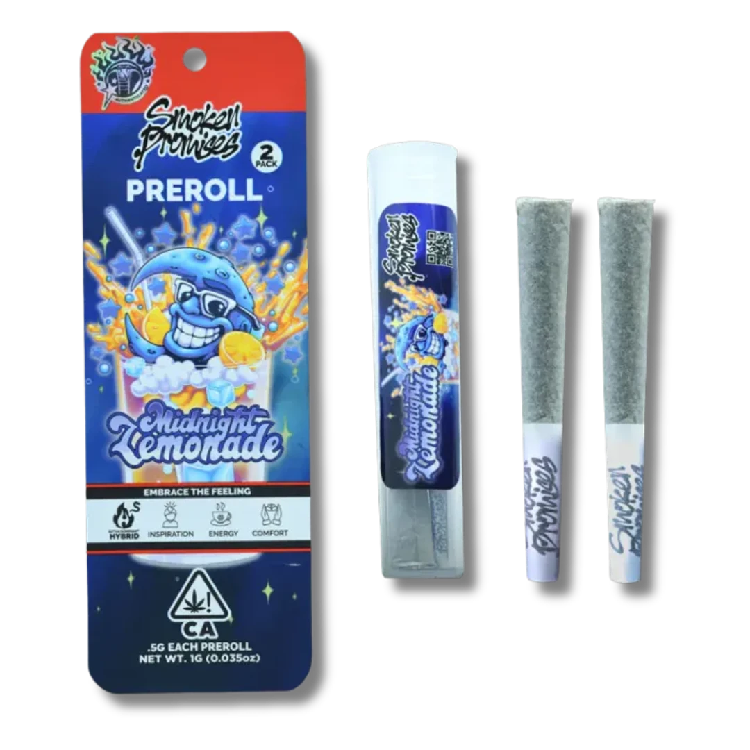 MIDNIGHT LEMONADE PRE-ROLL 2PK 1G