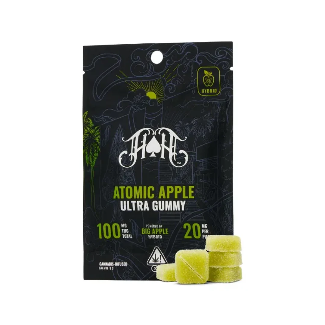 ATOMIC APPLE GUMMY 5 PACK 100MG